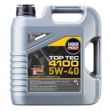 Олива моторна Liqui Moly TOP TEC 4100 5W-40 API SN/CF ACEA A3/B4/C3 (Каністра 4л)