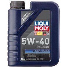 Олива моторна Liqui Moly OPTIMAL SYNTH 5W-40 (Каністра 1л)