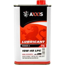 Масло моторн. AXXIS 10W-40 LPG Power A (Каністра 1л)
