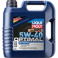 Олива моторна Liqui Moly OPTIMAL SYNTH 5W-40 (Каністра 4л)