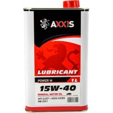 Масло моторн. AXXIS 15W-40 Power M (Каністра 1л)