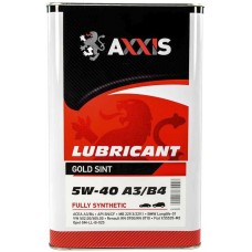 Масло моторн. AXXIS 5W-40 A3/B4 Gold Sint (Каністра 5л)