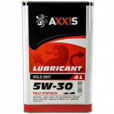 Олива моторн. AXXIS 5W-30 Gold Sint (Каністра 1л)