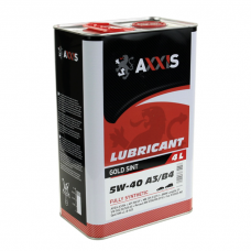 Олива моторн. AXXIS 5W-40 A3/B4 Gold Sint (Каністра 10л)