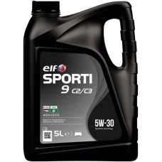Олива моторна ELF SPORTI 9 C2/C3 5W-30 (Каністра 5л)